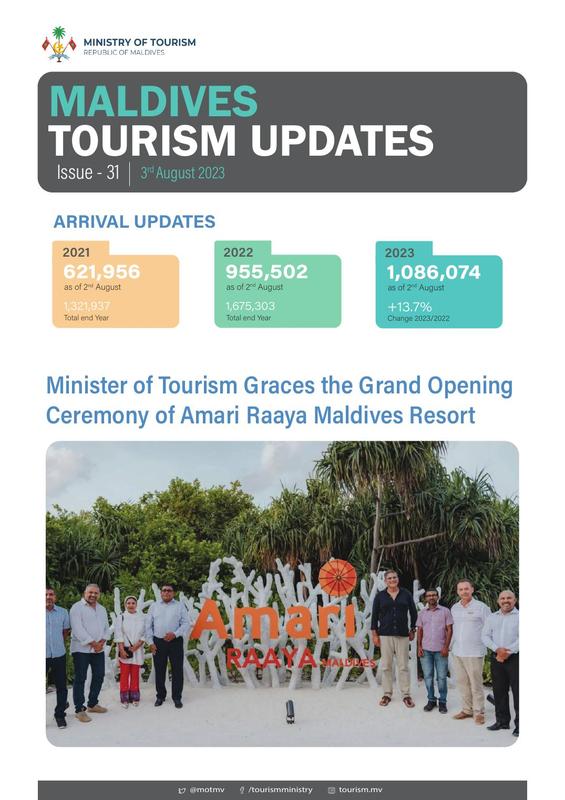 Maldives Tourism Updates - 3 August 2023