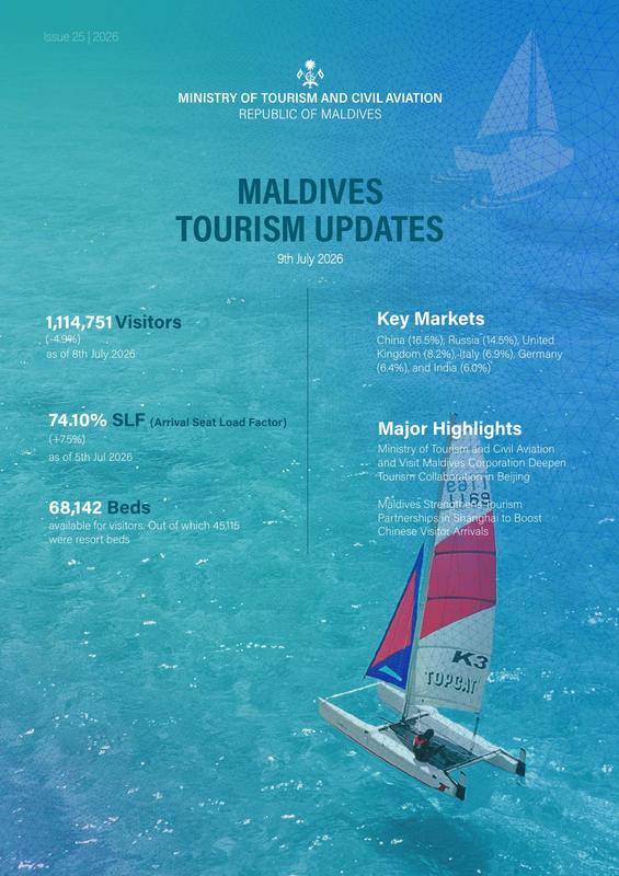 Maldives Tourism Updates - 9 July 2026