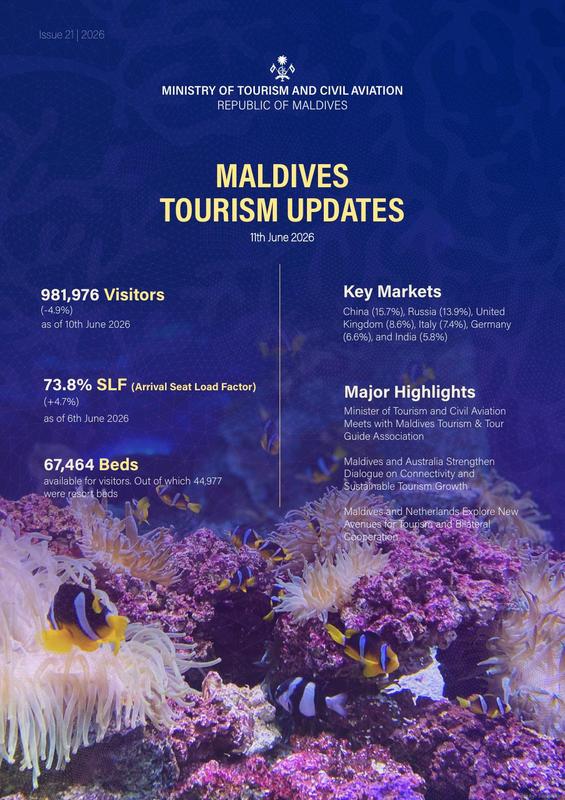 Maldives Tourism Updates - 11 June 2026