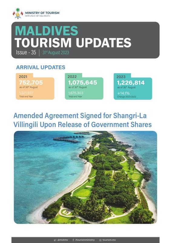 Maldives Tourism Updates - 31 August 2023