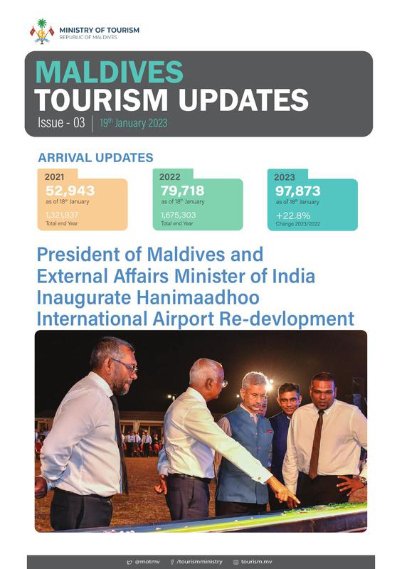 Maldives Tourism Updates - 19 January 2023